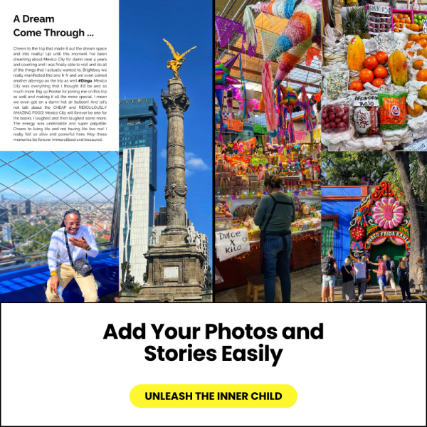 Unleashing the Inner Child Travel Photo Book