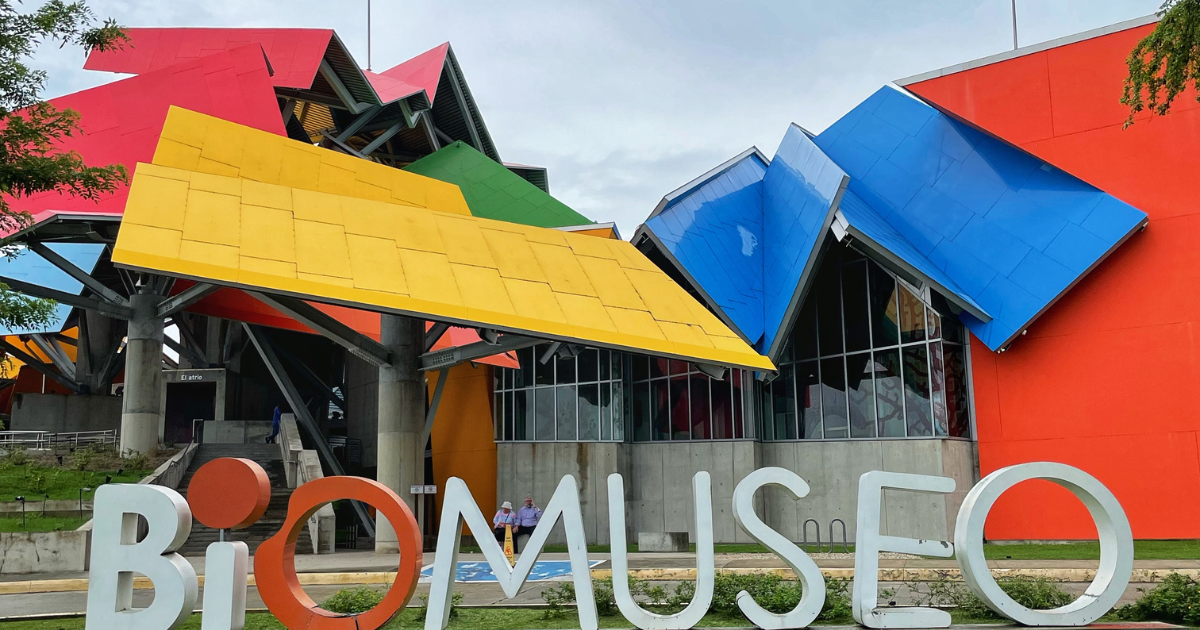 The Bio Museum at the Amador Causeway in Panama City